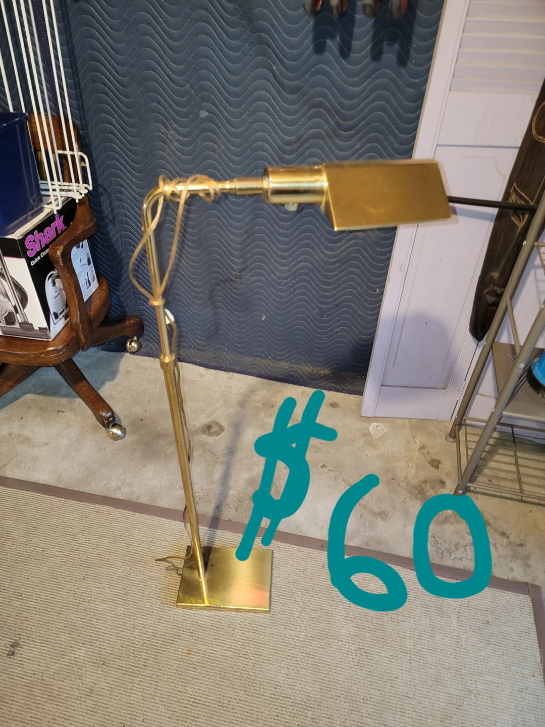 brass lamp
