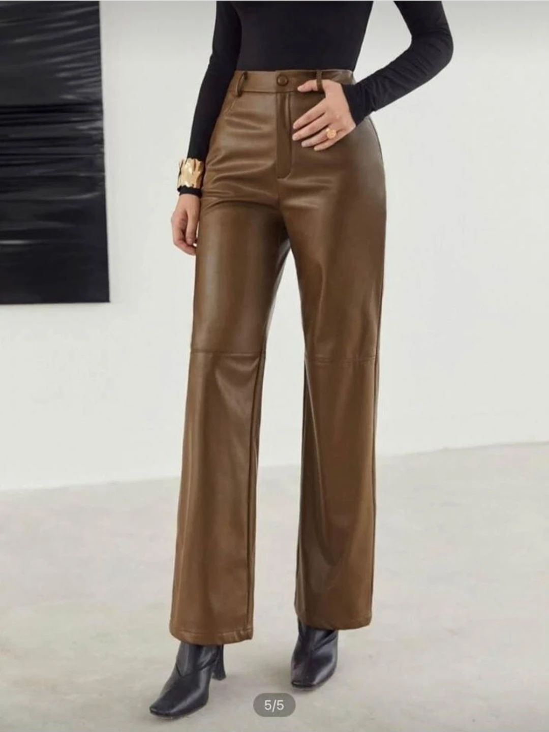 Women's Brown Pants thumbnail