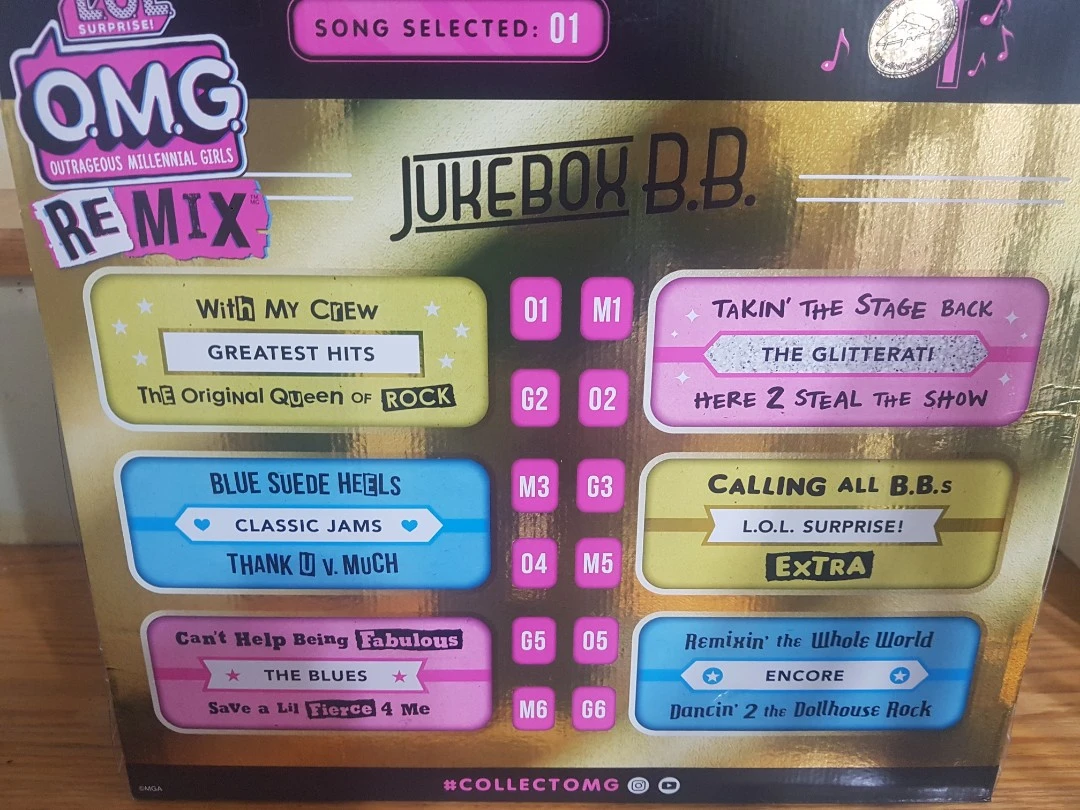 LOL Surprise OMG Remix doll + Jukebox BNIB image indicator(4)