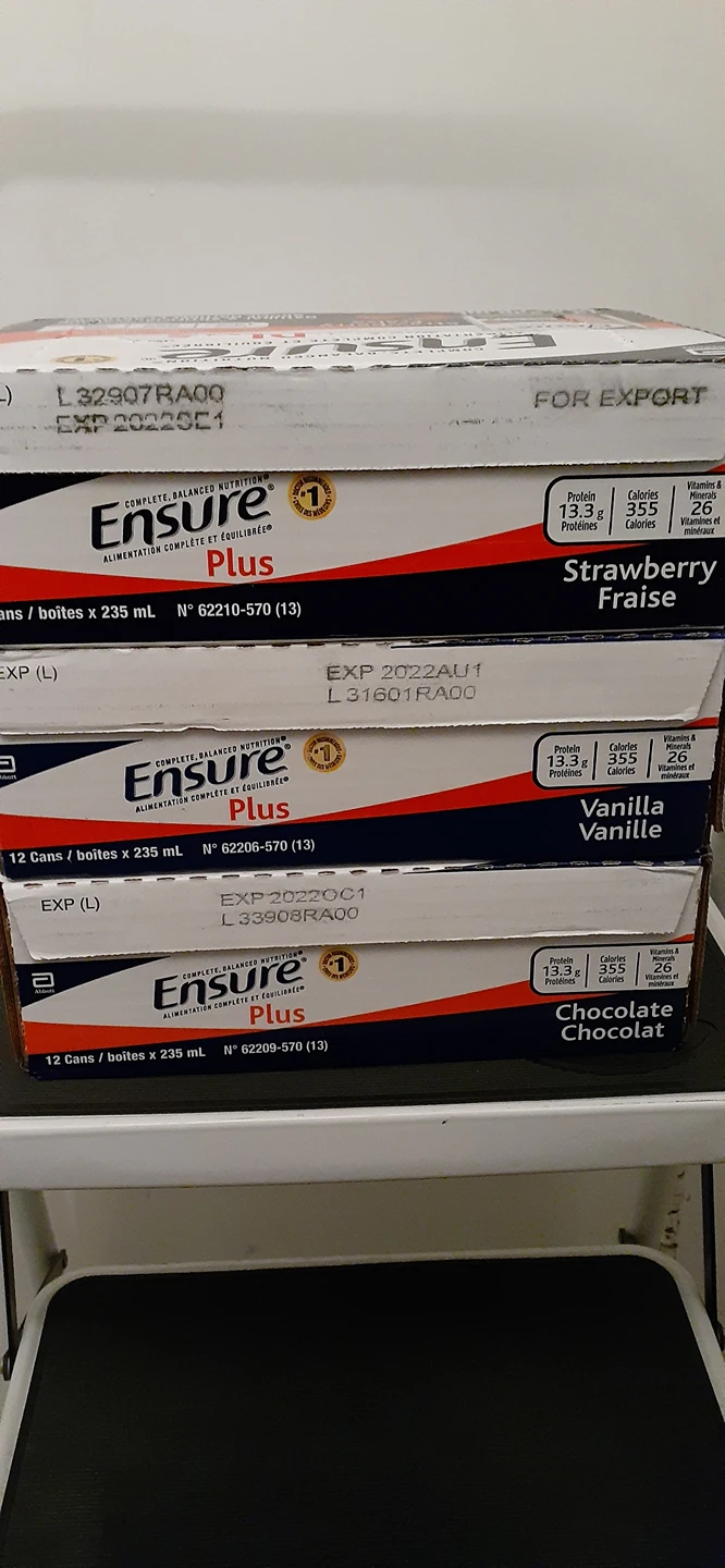 3 Boxes of Ensure Plus thumbnail