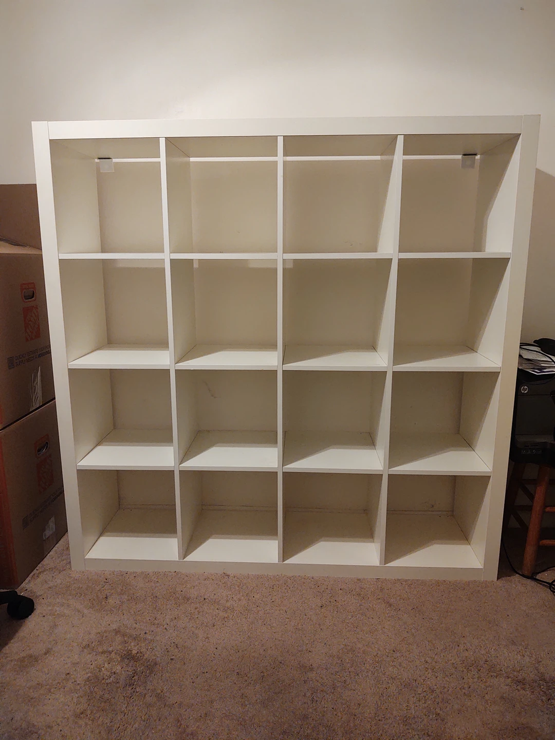 Ikea Expedit shelf unit. 16 cells. Very good condition.