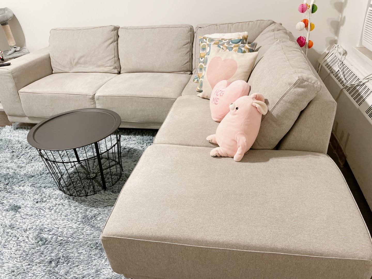 Sectional 7 seater Sofa Set - Light Grey - photo 5