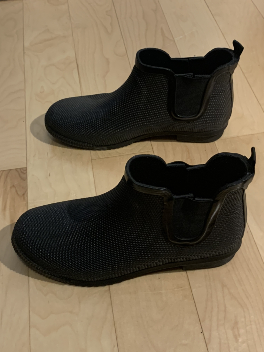 Cougar black waterproof Chelsea ankle rain boots size 9 - photo 4