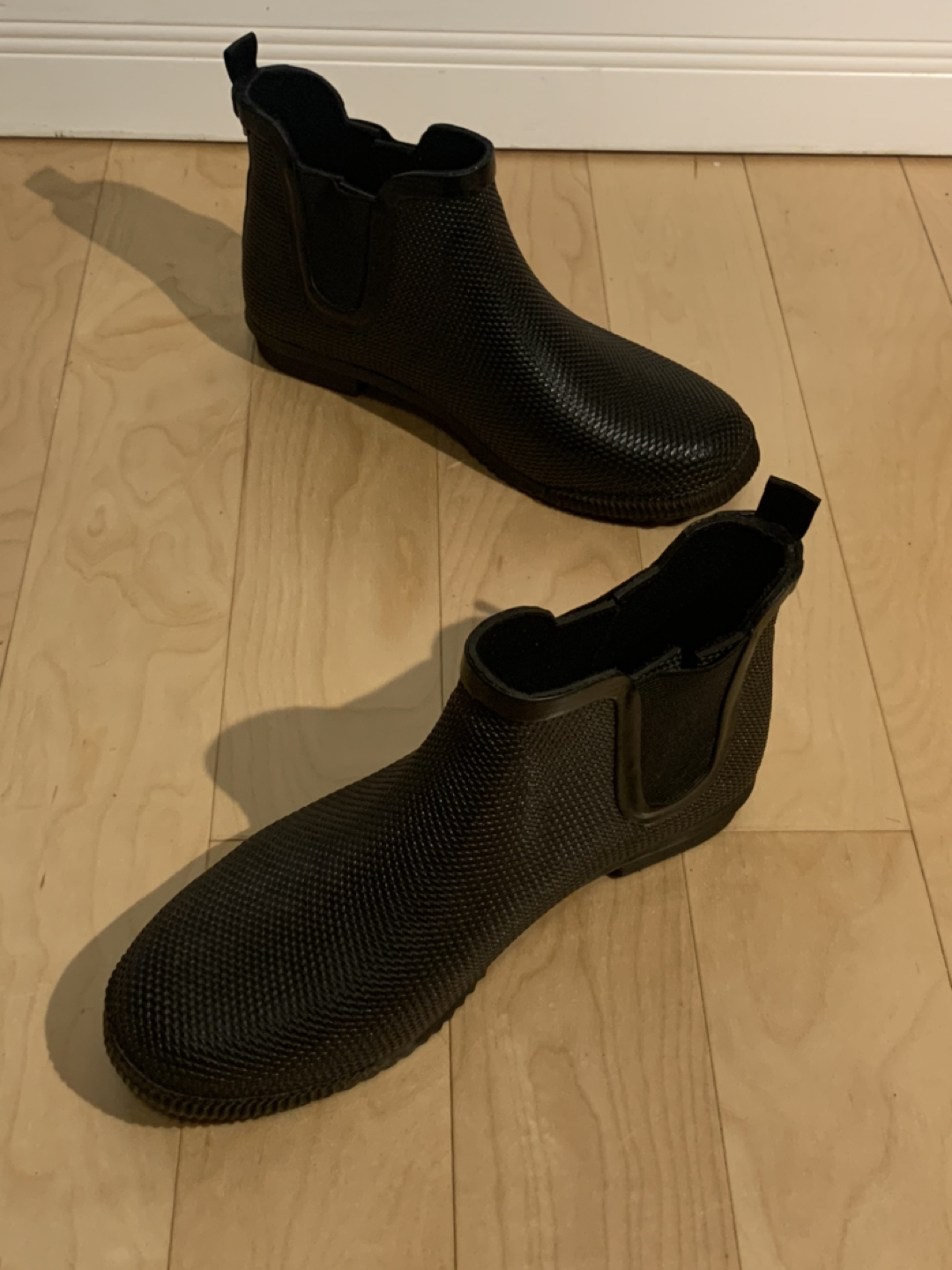 Cougar black waterproof Chelsea ankle rain boots size 9 - photo 2