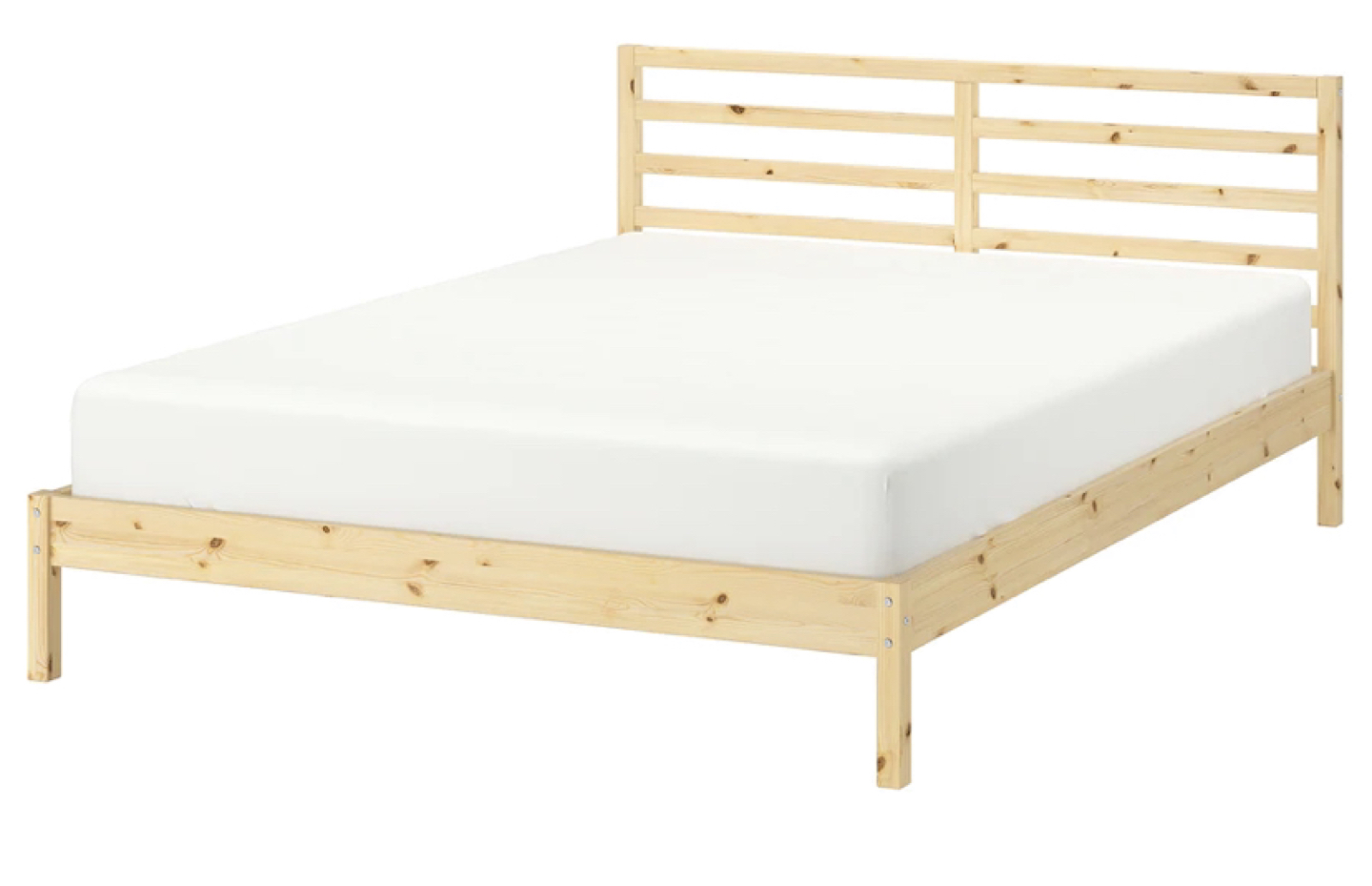 Tarva Ikea Bed Frame with Matress thumbnail