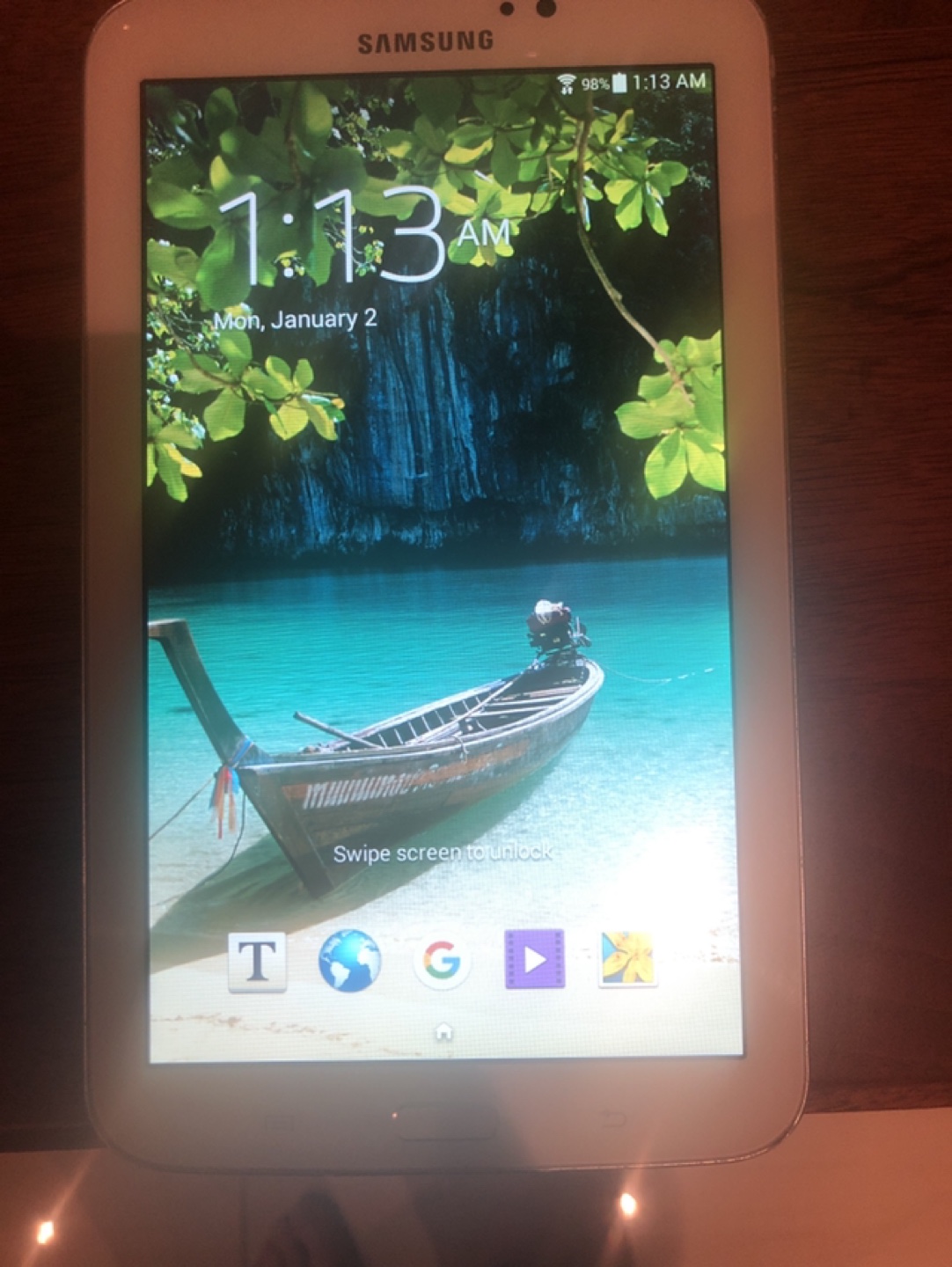 Samsung Tablet Tab 3 image indicator(3)