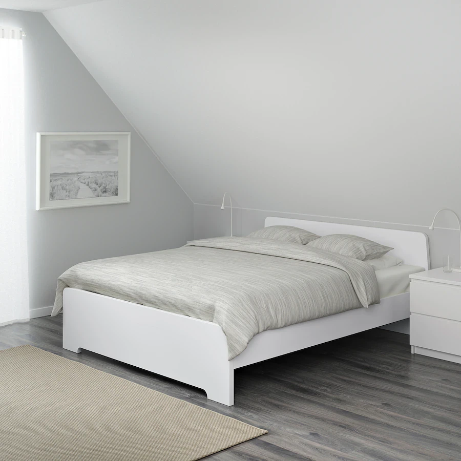 IKEA double/full size bed with mattress thumbnail