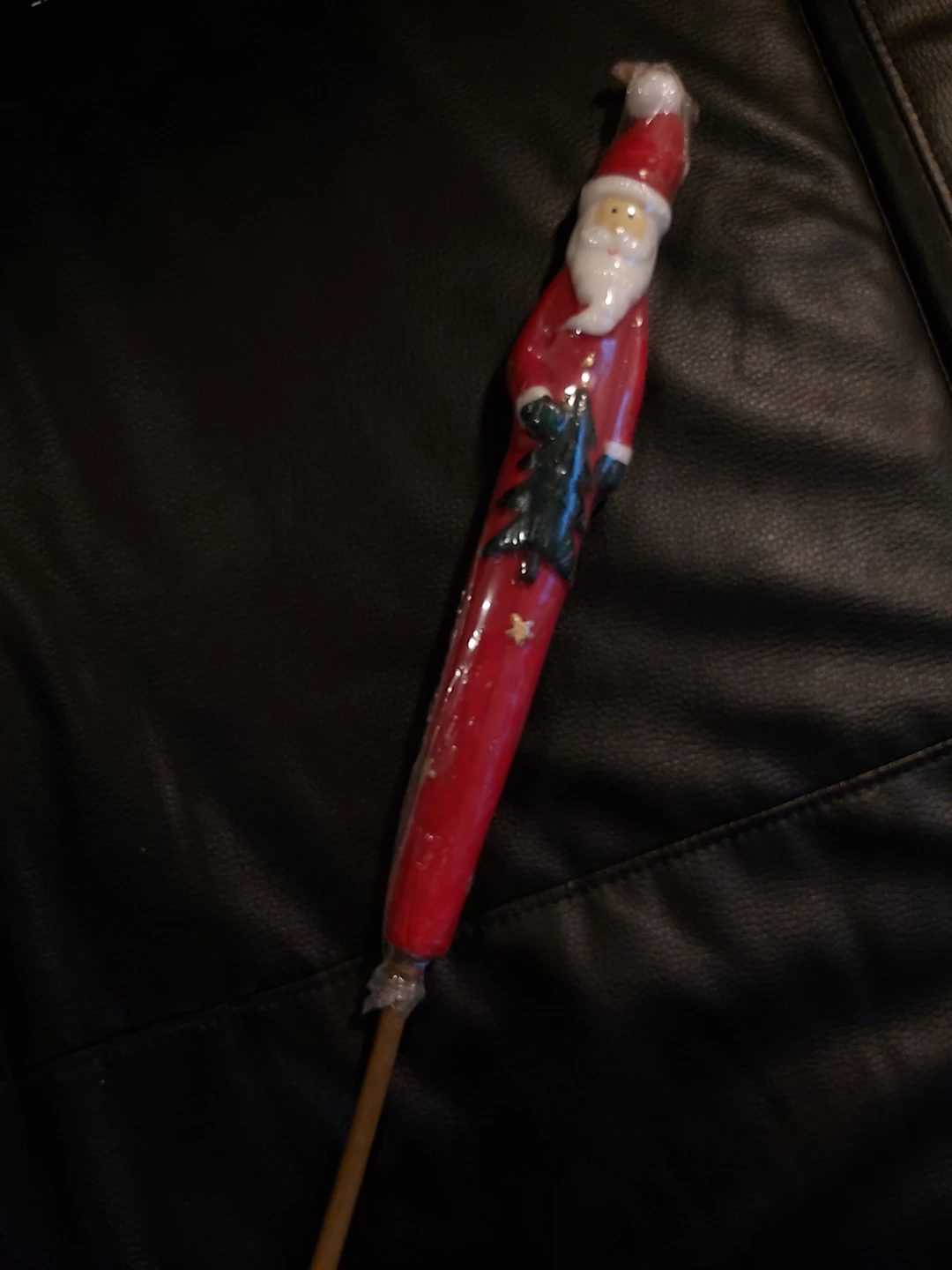 Santa Umbrella Stand Accent/ Christmas image indicator(2)