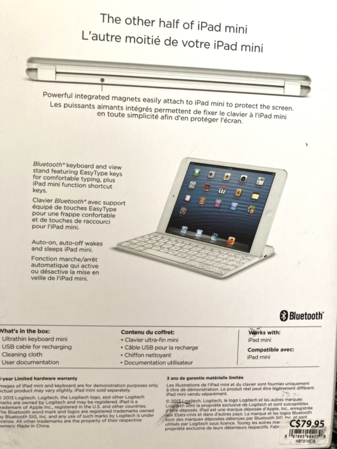 Logitech keyboard for mini ipad thumbnail