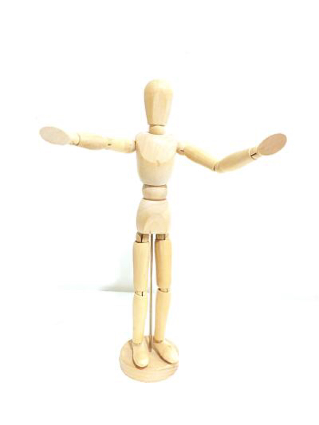 DO U NEED A HUG Artists Wooden Manikin #freecycle thumbnail