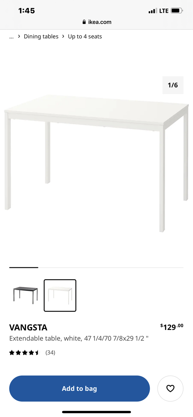 ikea dining table