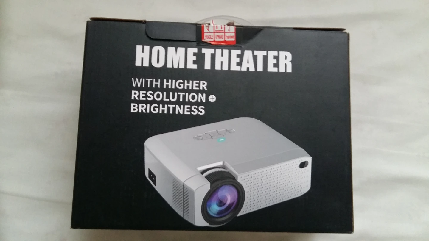 Home theater projector, higher resolution brightness Model D40W