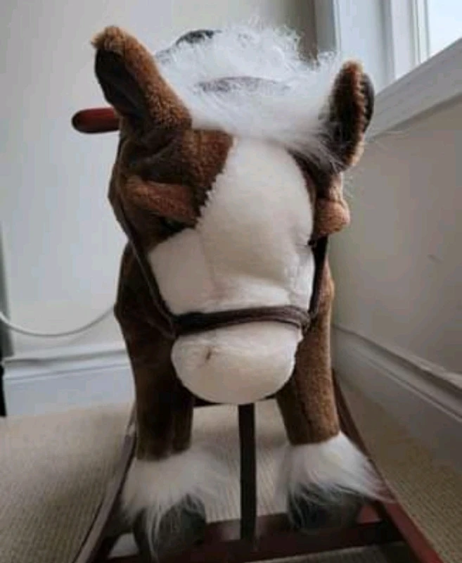Plush Rock On Riding Horse thumbnail