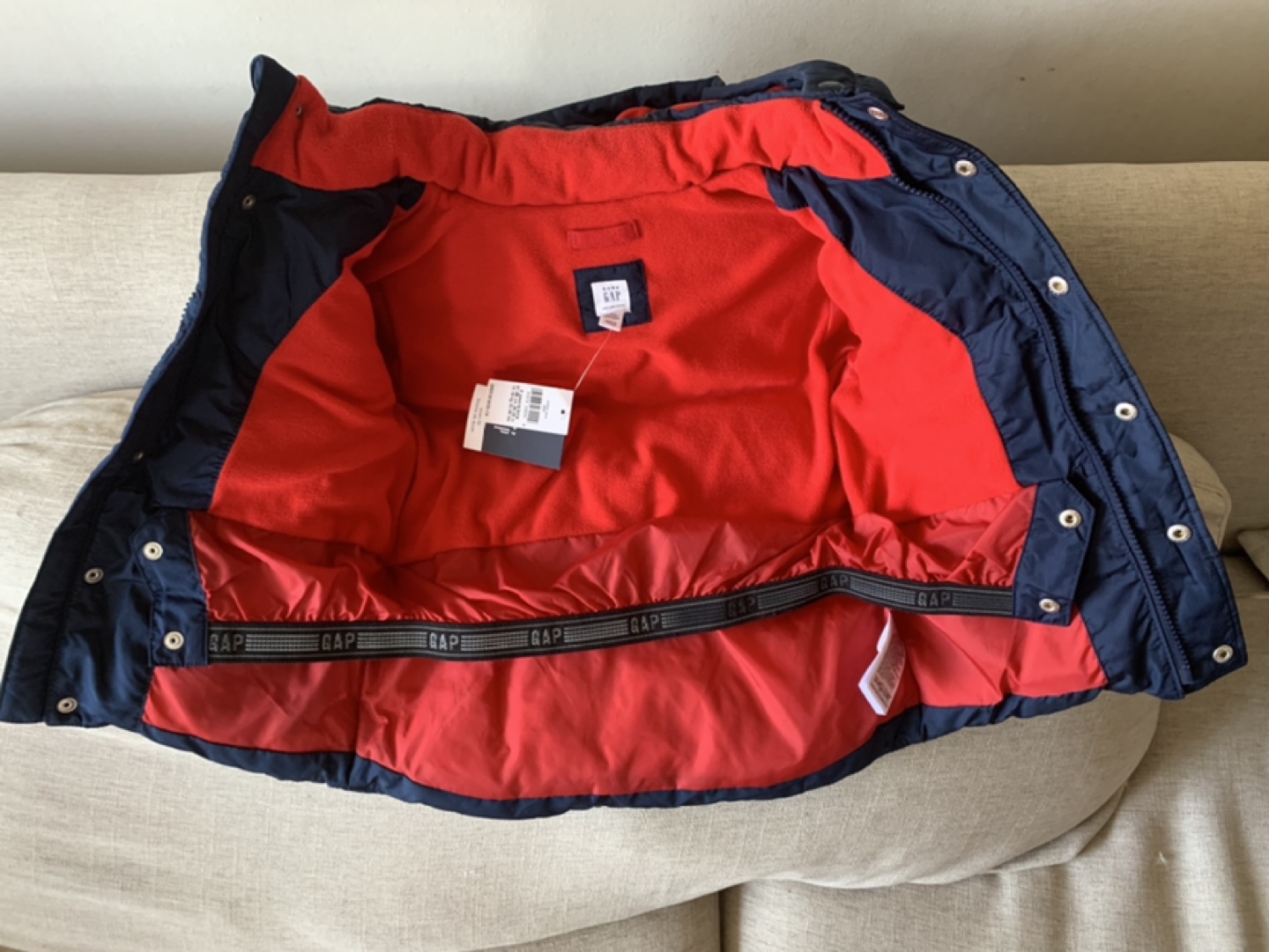 New Baby gap toddler jacket - 3 T image indicator(5)