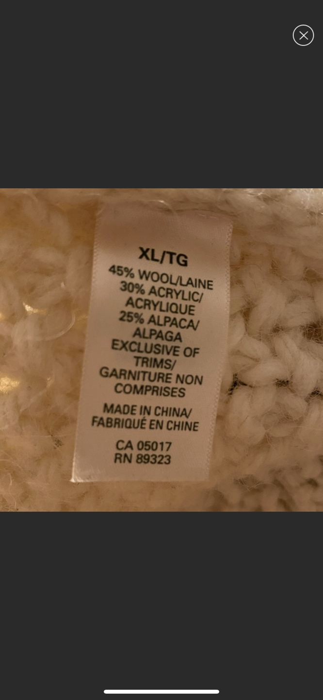 Roots Crop Bulky Sweater, Off-white image indicator(6)