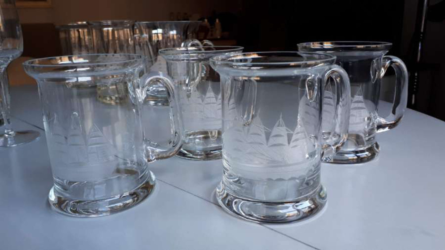 Vintage Romanian Crystal Glass Set - photo 2