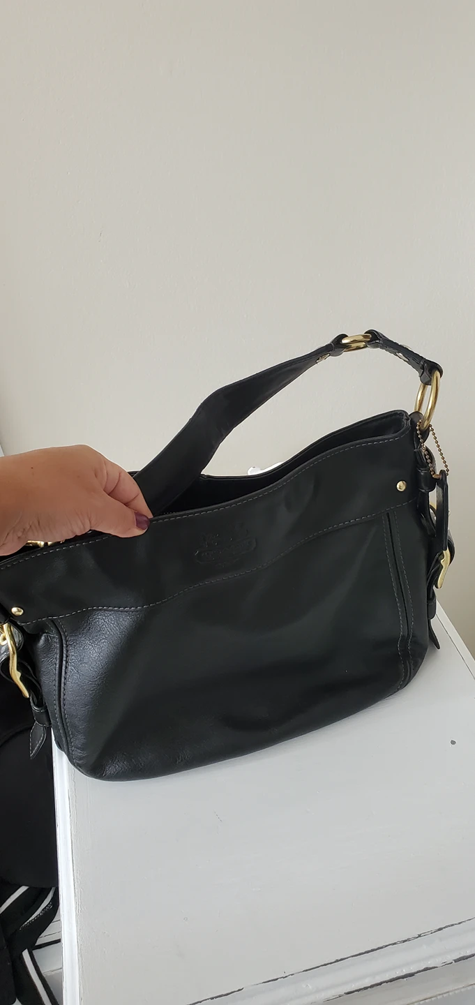 Authentic Black Coach Hand Bag - photo 4