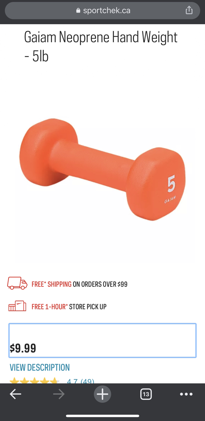 5lb dumbbell set - photo 2