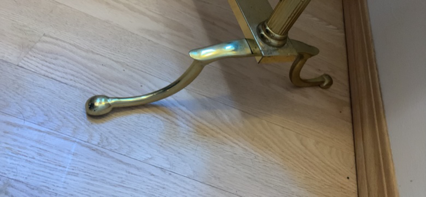 Gorgeous Vintage Brass Full Length Mirror - photo 5