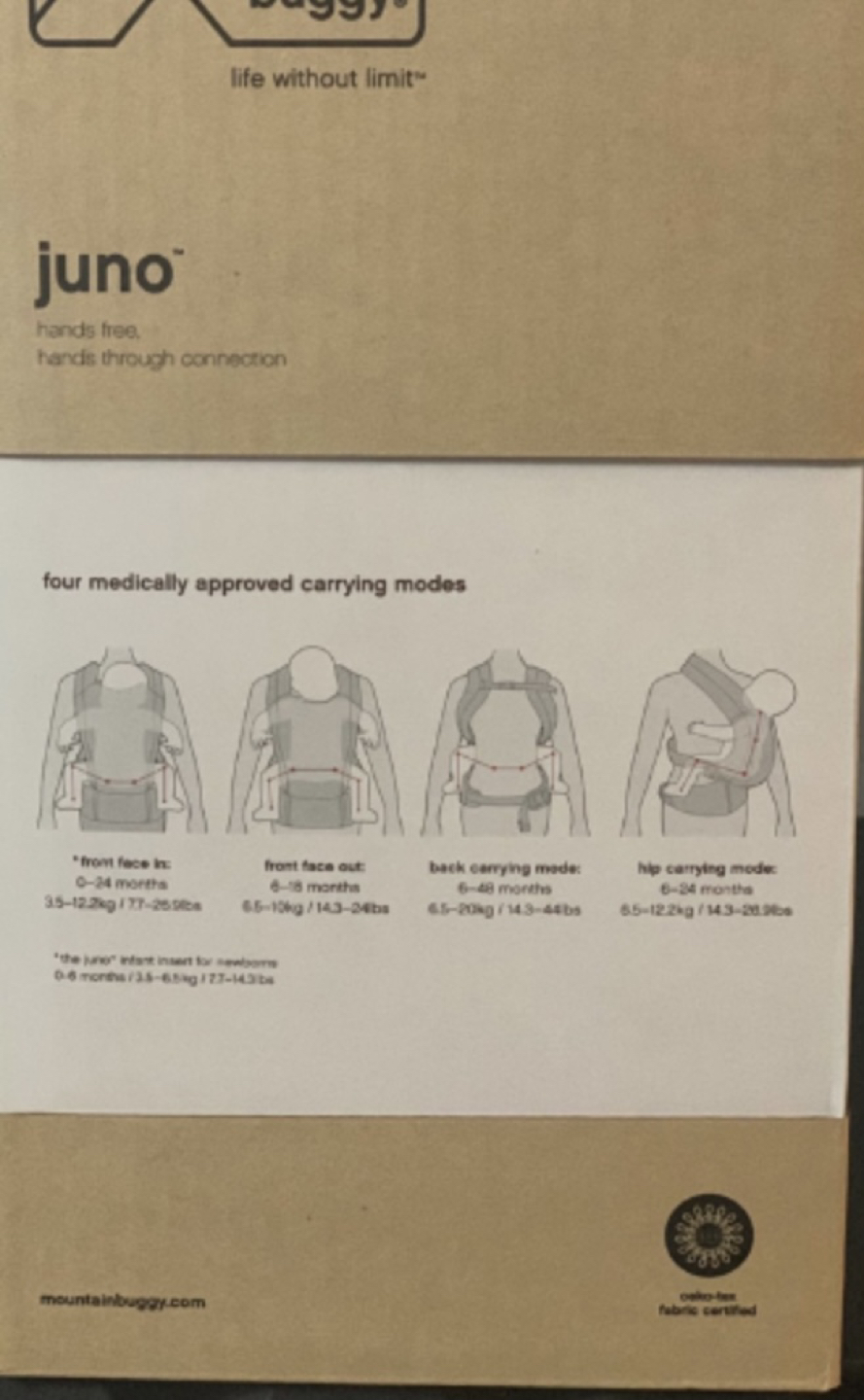🌏(New) Juno mountain buggy baby carrier - photo 2