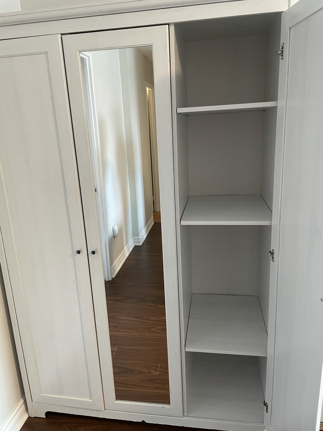 White IKEA closet for sale! - photo 2