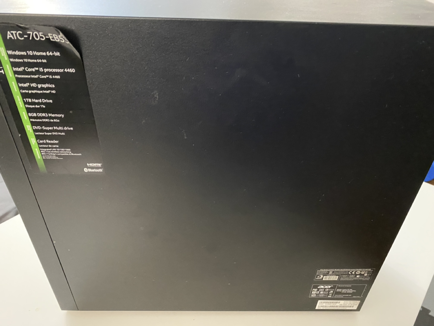 Acer desktop computer thumbnail
