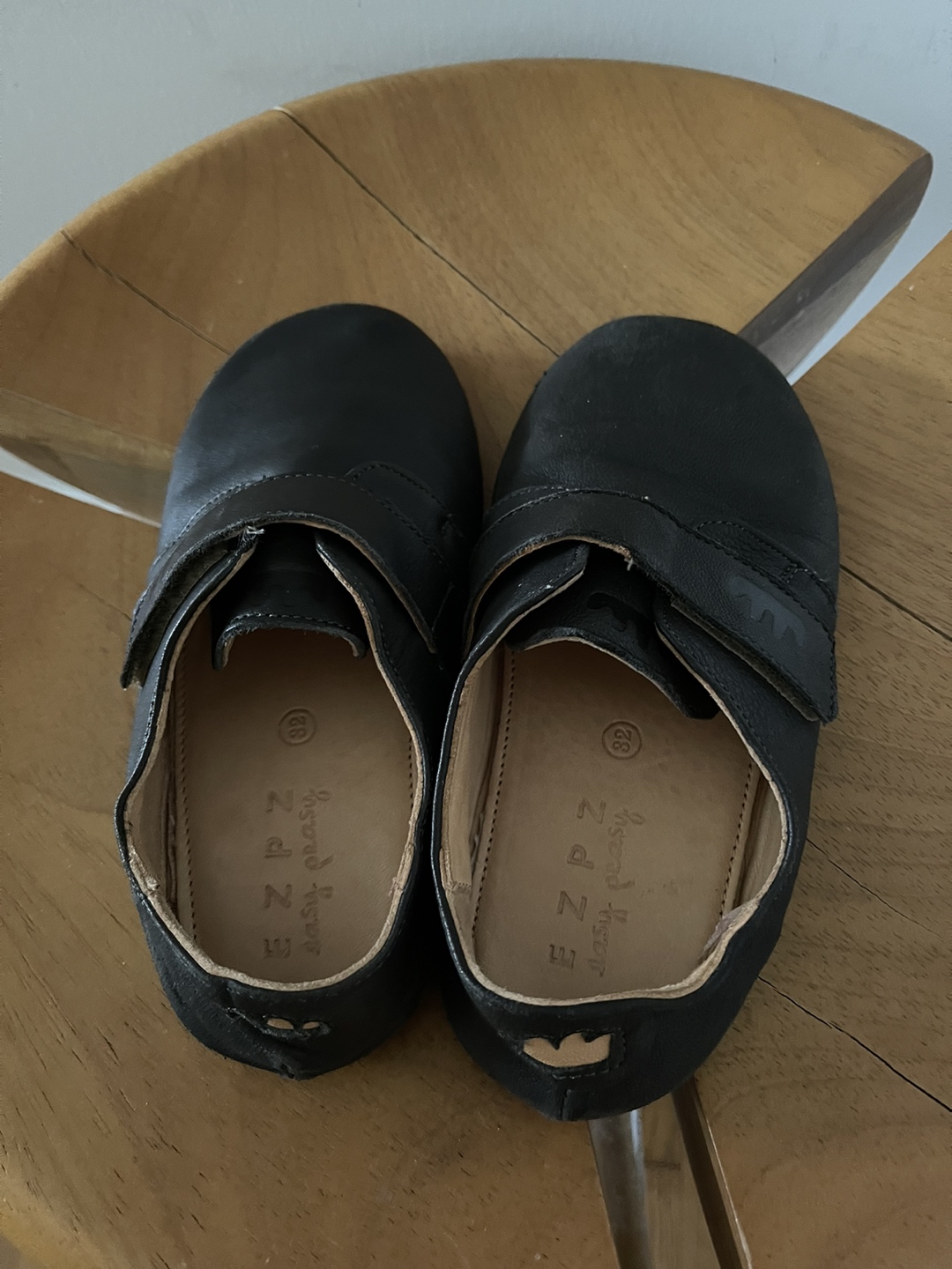 Kids European soft leather shoes