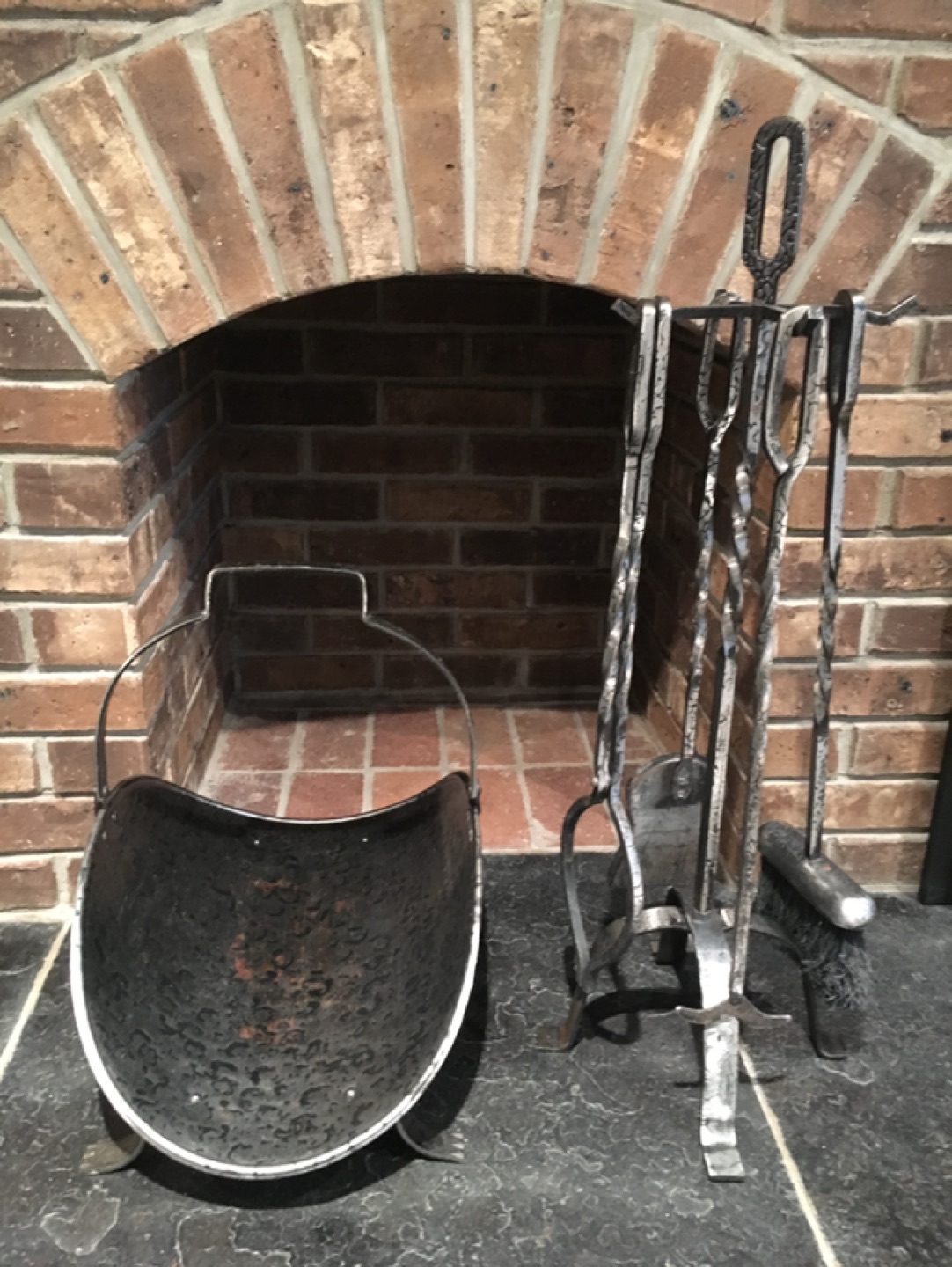 Fireplace Doors, Tools and Wood Caddy image indicator(2)