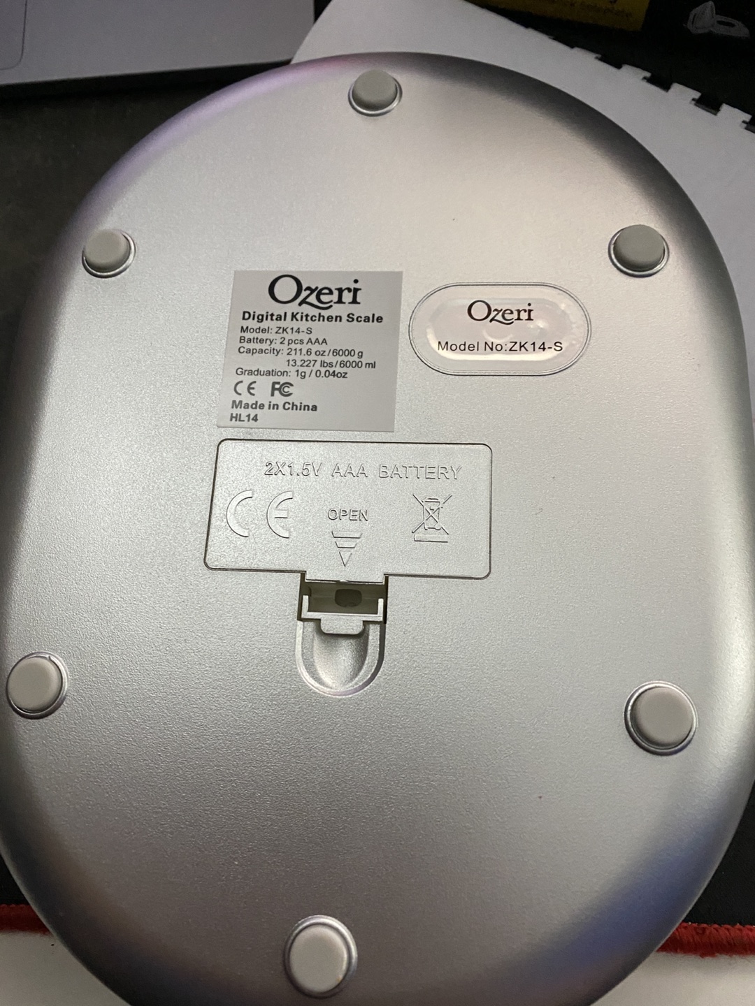 Ozeri Kitchen Scale - photo 3