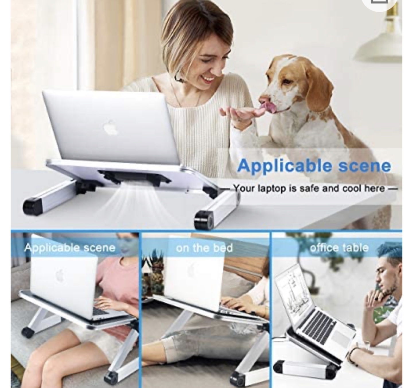 Folding Laptop stand desk - photo 2