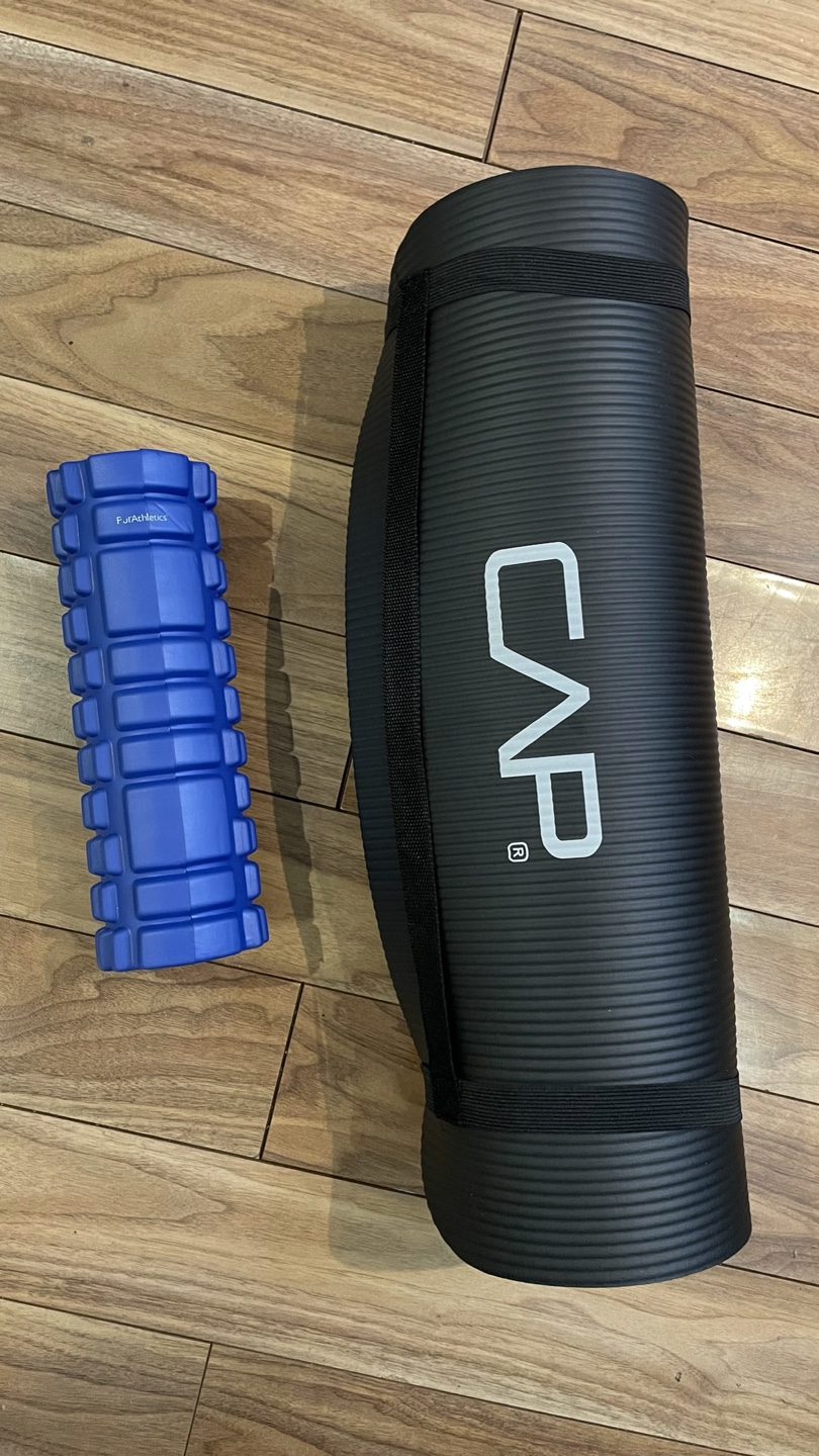 Resistance bends/yoga may/foam roller