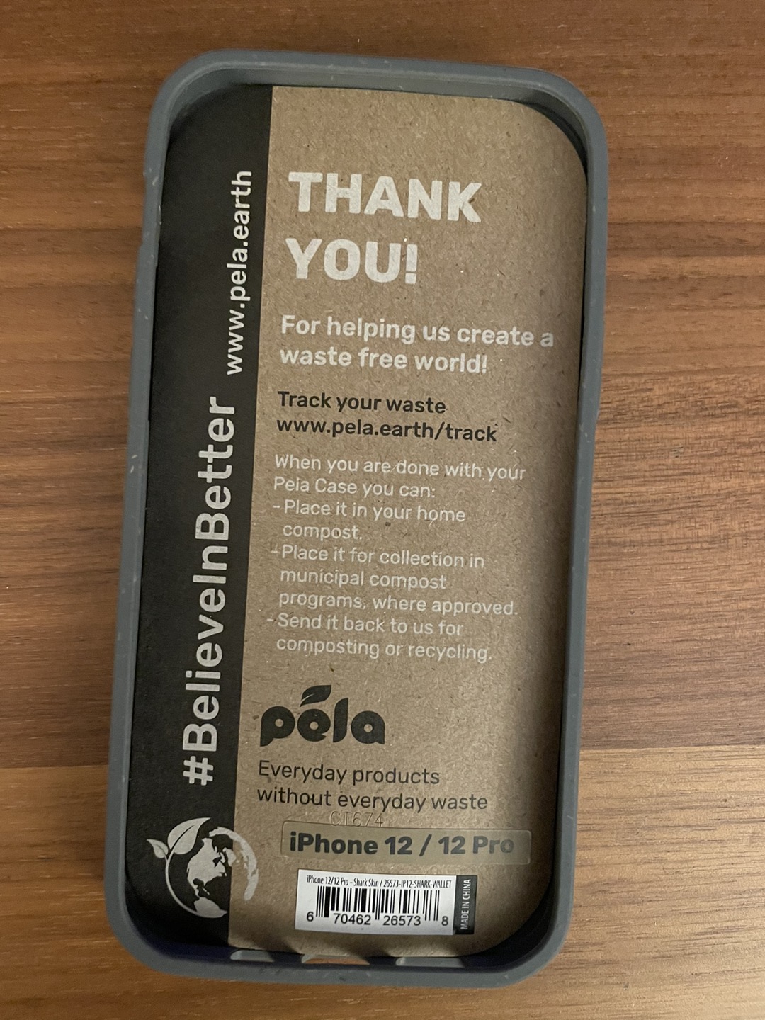 Pela iPhone 12-12 pro wallet case