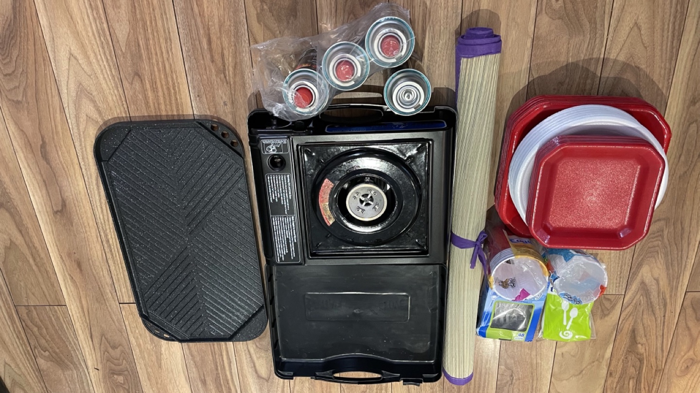 Bbq gril, gas stove, propane gas and more