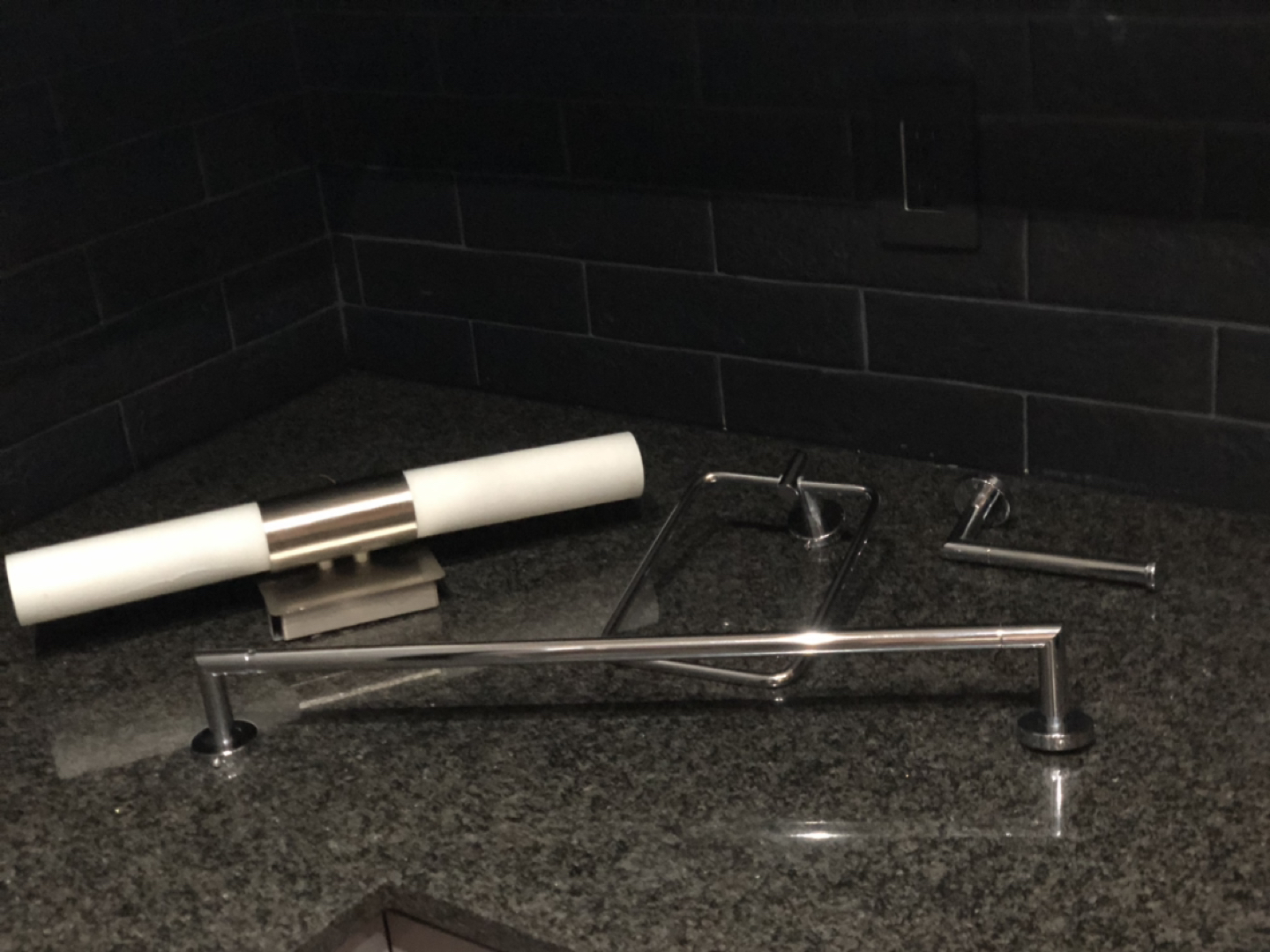 Vanity Lighting and Towel handles