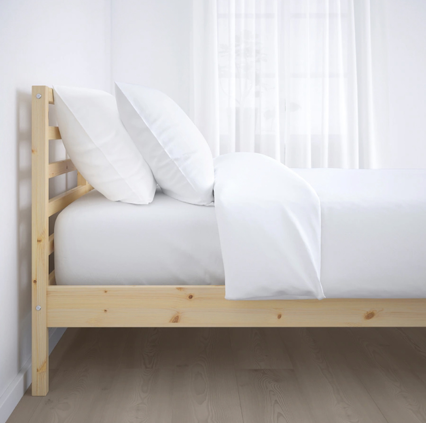 Tarva Ikea Bed Frame with Matress - photo 2