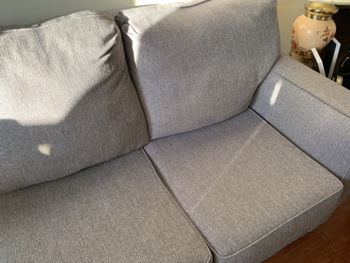 Sofa bed and chair