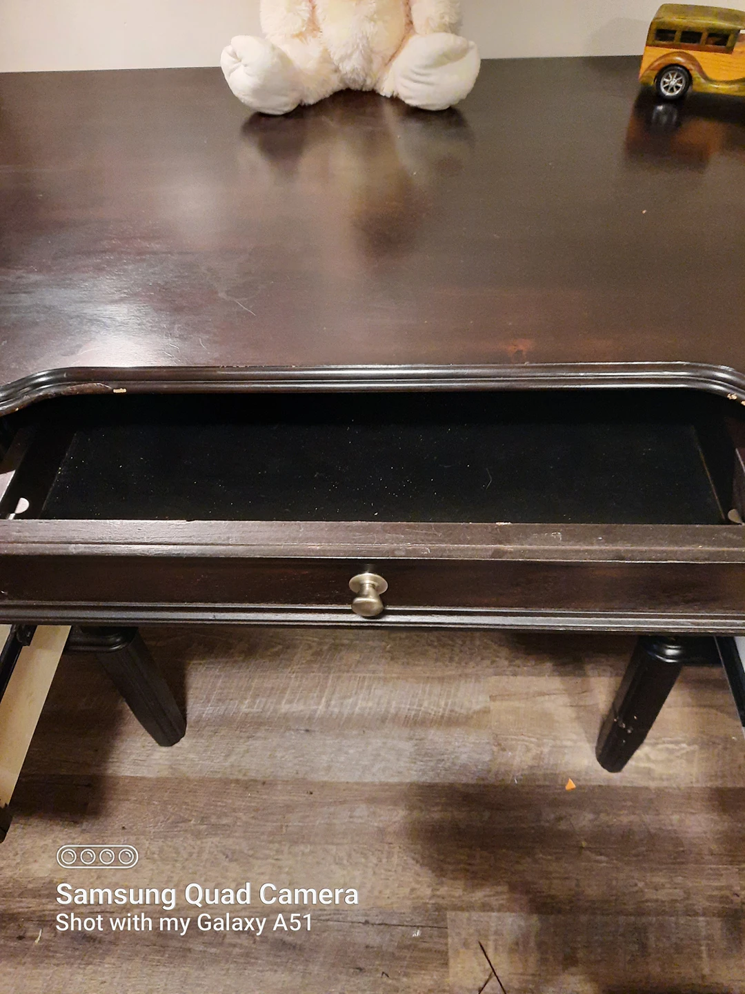Home Office solid Wood Desk - photo 3