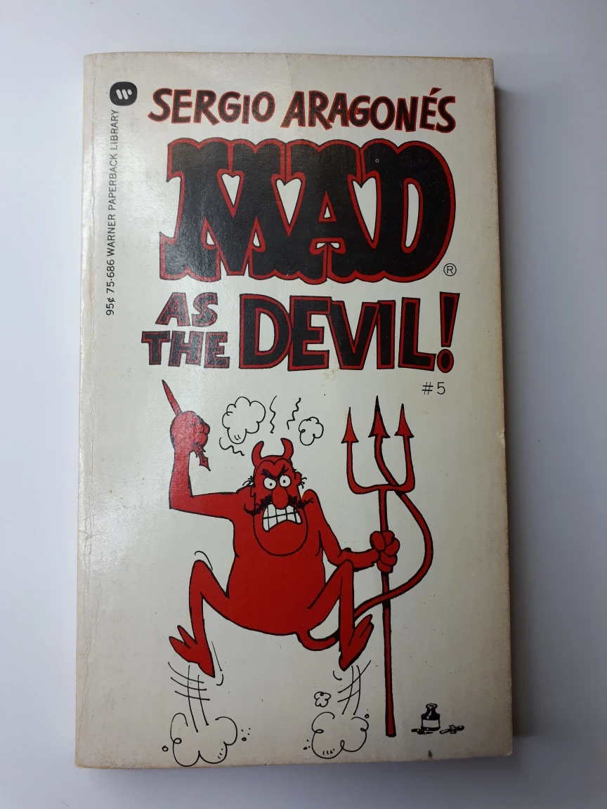Mad As The Devil by Sergio Aragones # 5 Vintage 1982 thumbnail