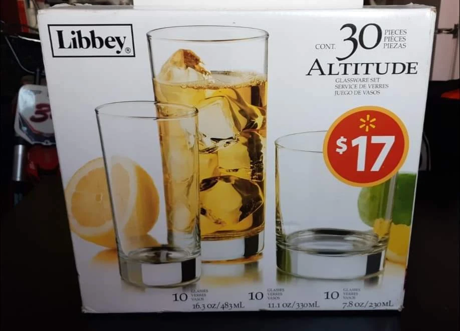 Libbey ALTITUDE Glassware Set, 30-pc - photo 2