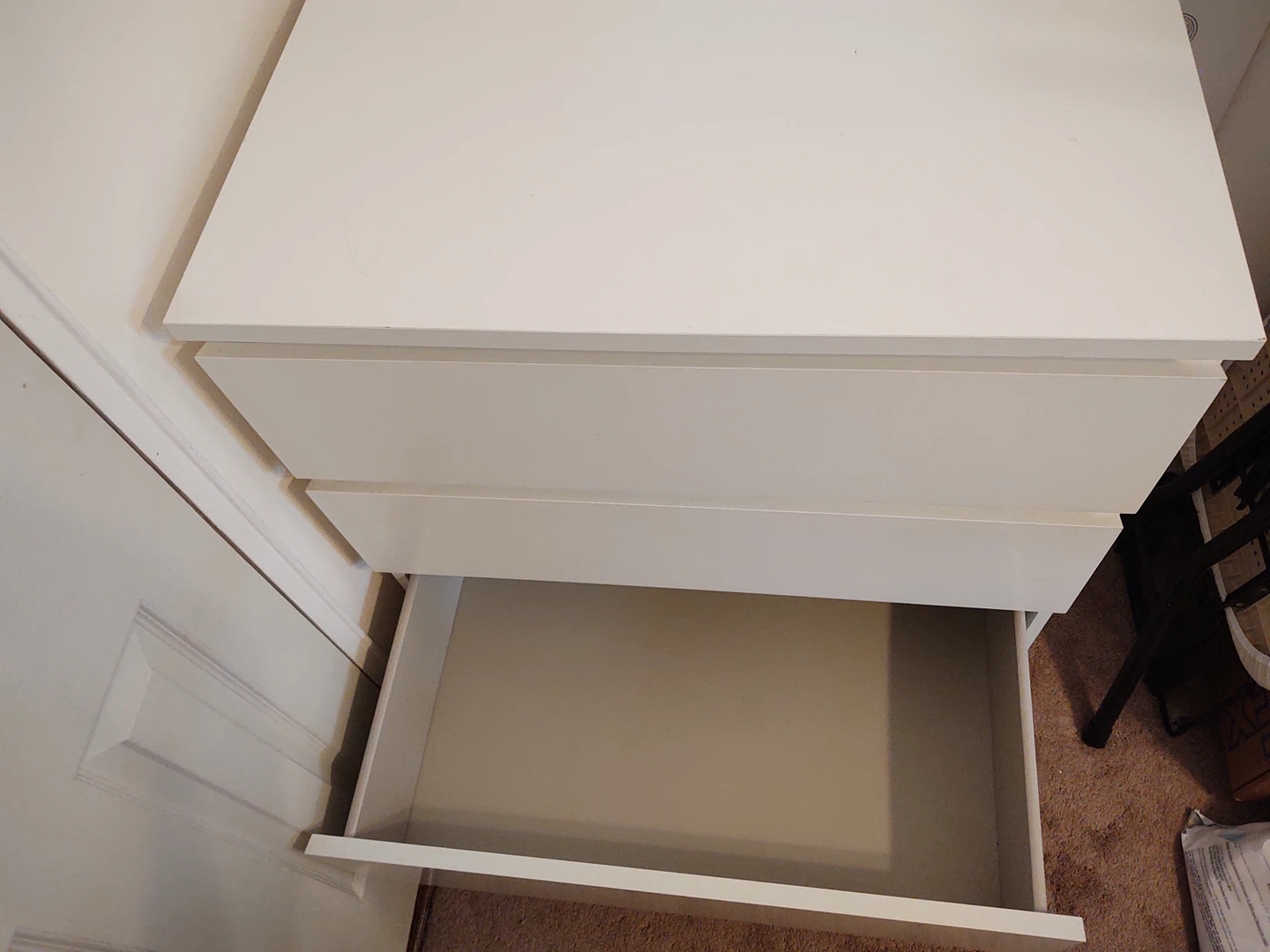 Ikea Malm 4-drawer chest. White 31 1/2x39 3/8 " - photo 3