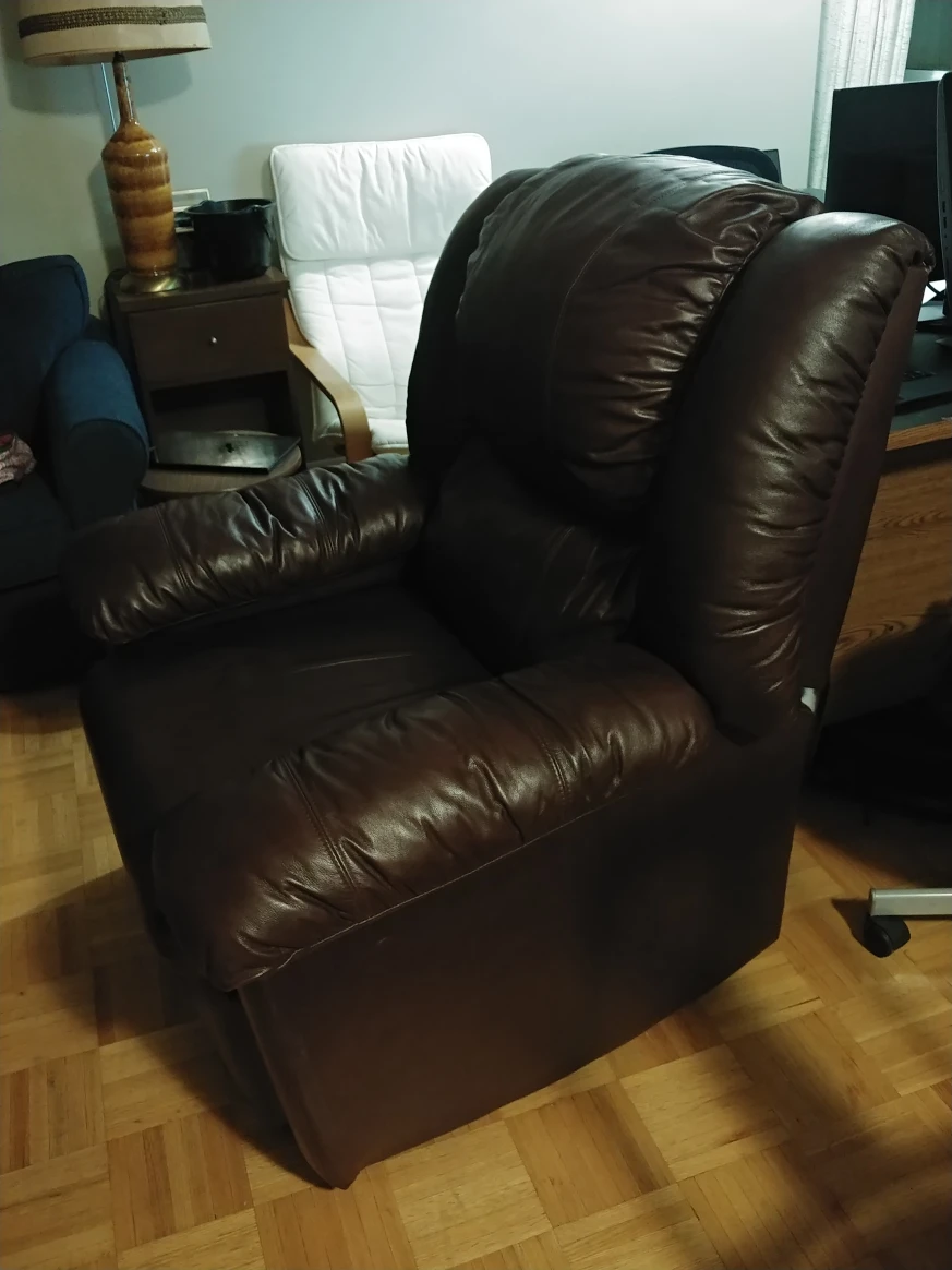 Reclining Brown Chair - photo 5