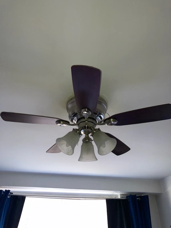 Ceiling fan/light fixture - photo 2