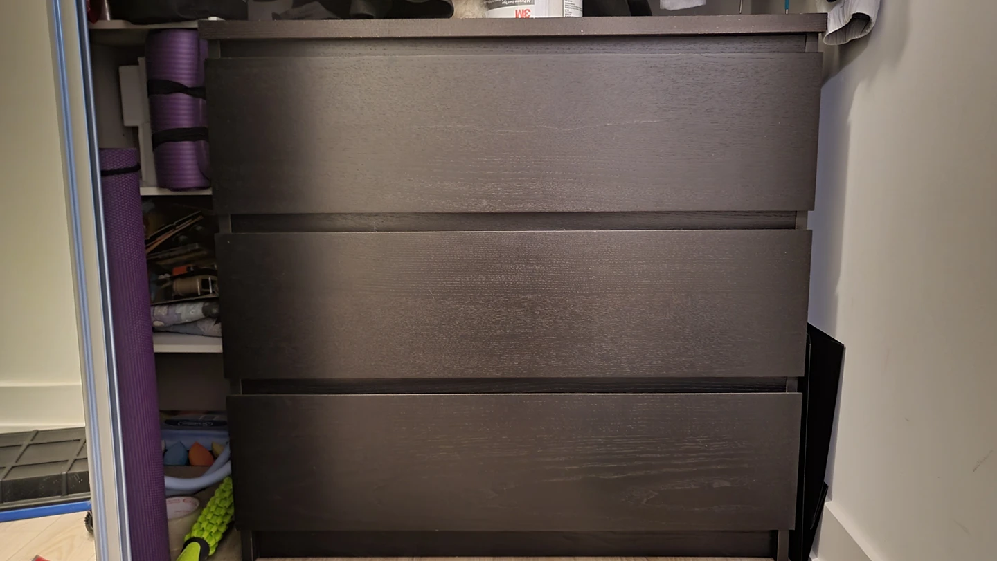 Ikea MALM 3-drawer dresser