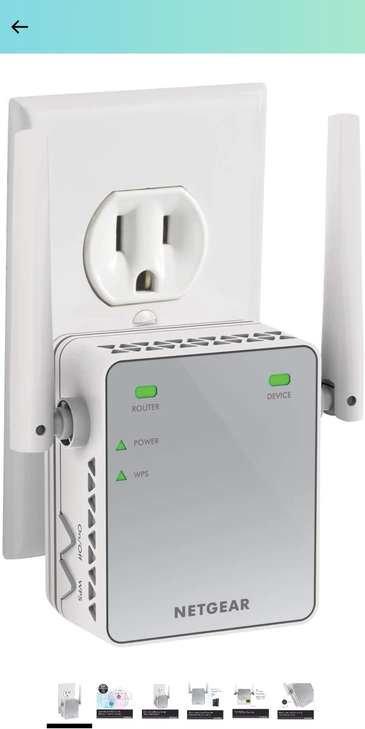 NETGEAR N300 WiFi Range Extender
