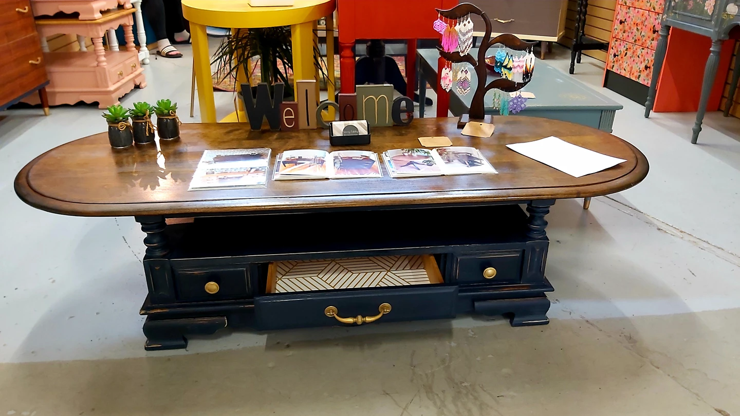 Rustic Style Coffee Table - photo 4