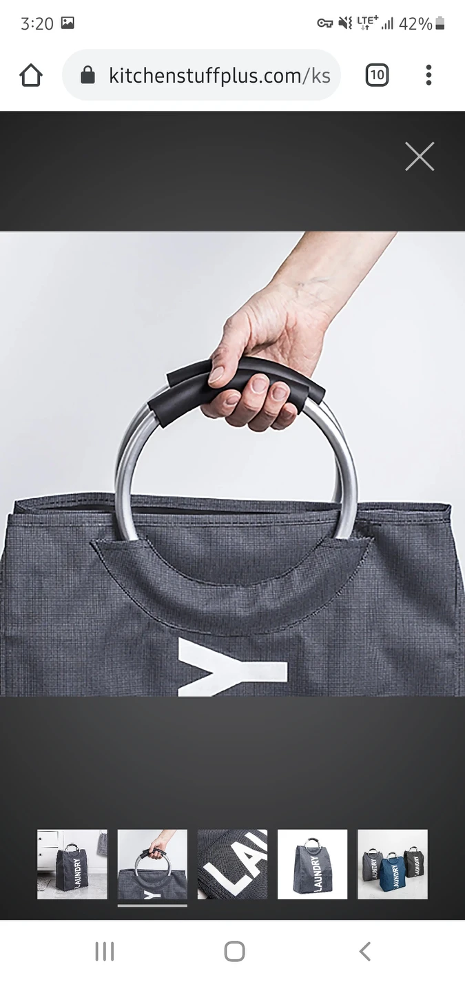 Landry hamper with handle image indicator(2)