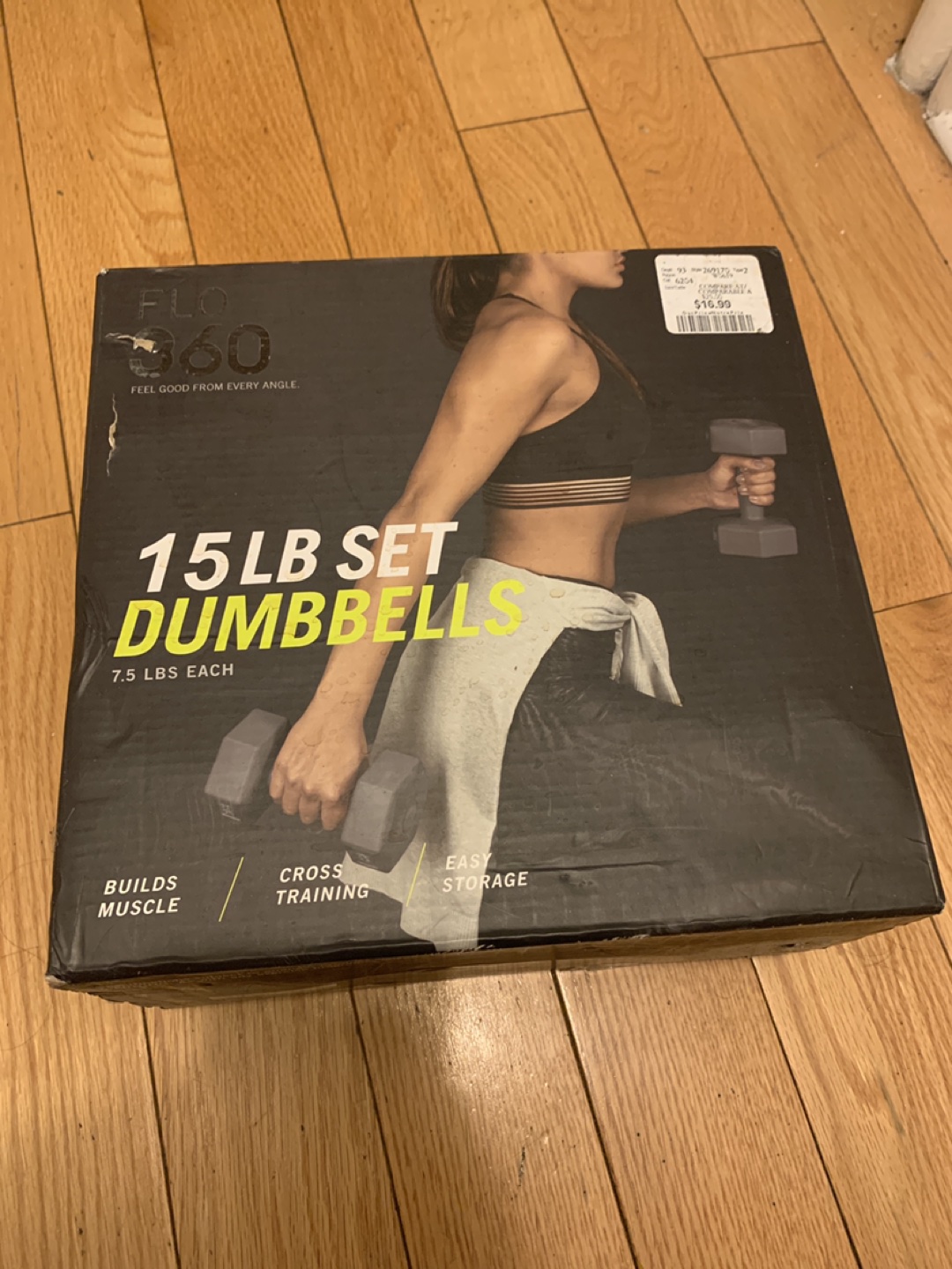 15lbs dumbbells set thumbnail