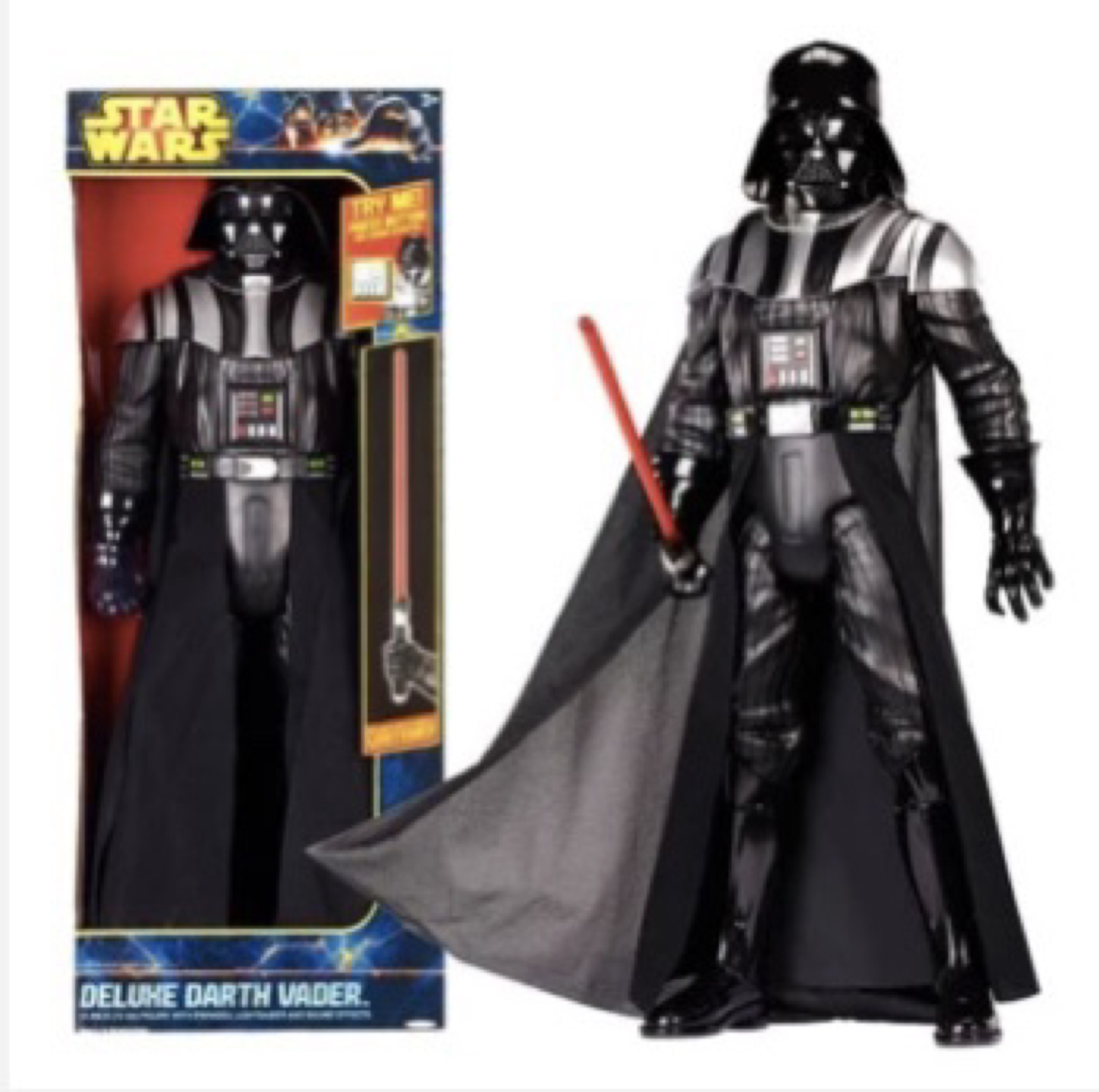 Darth Vader 31" With Phrases, Lightsaber & Sound Effects thumbnail