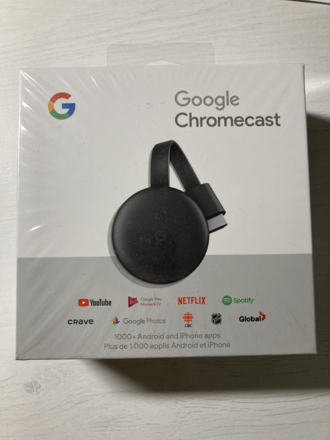 Brand new chrome cast