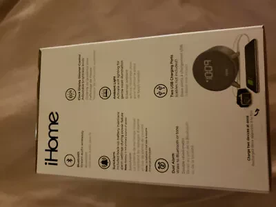 New IHome Power Clock Bluetooth speaker #Willowdale image indicator(4)